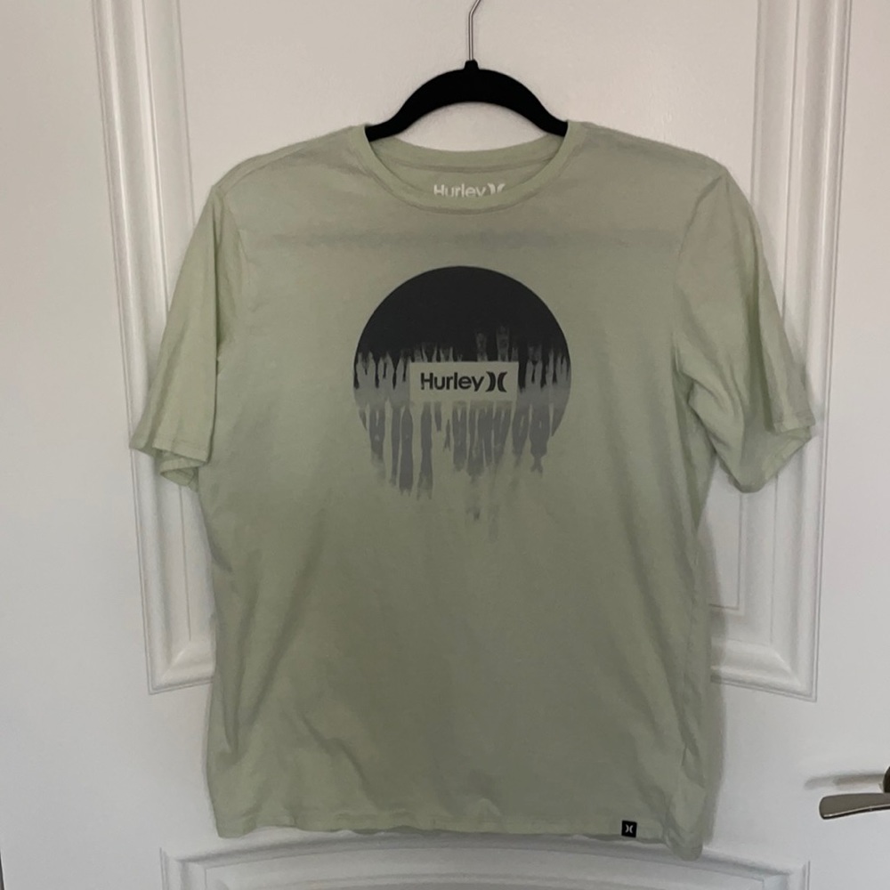 Boys Hurley lime green xl t shirt